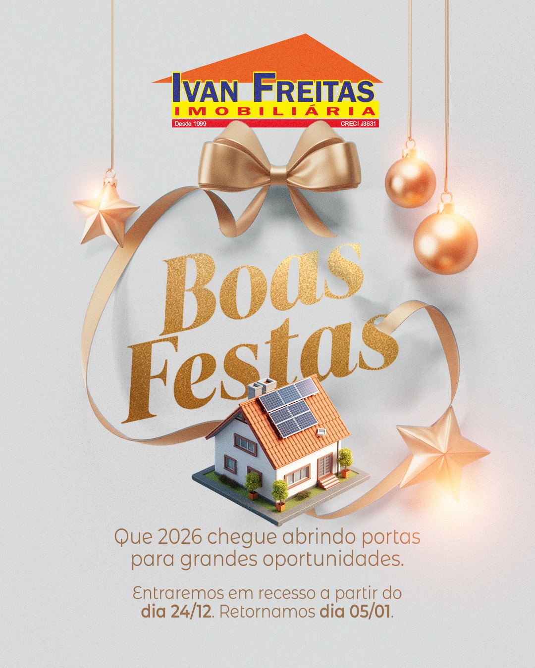 Feliz Natal e um Próspero Ano Novo!